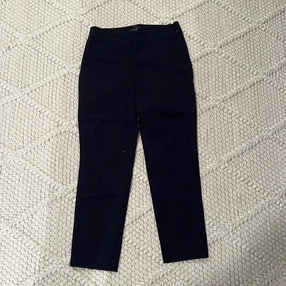 NAVY BLUE TALBOTS TROUSERS